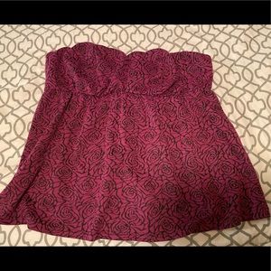 Torrid Size 3 Strapless Top